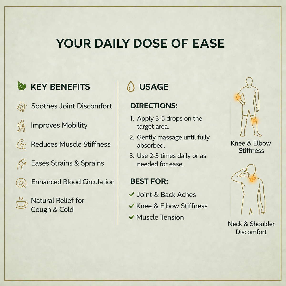 Qaraar Signature Care & Massage Oil