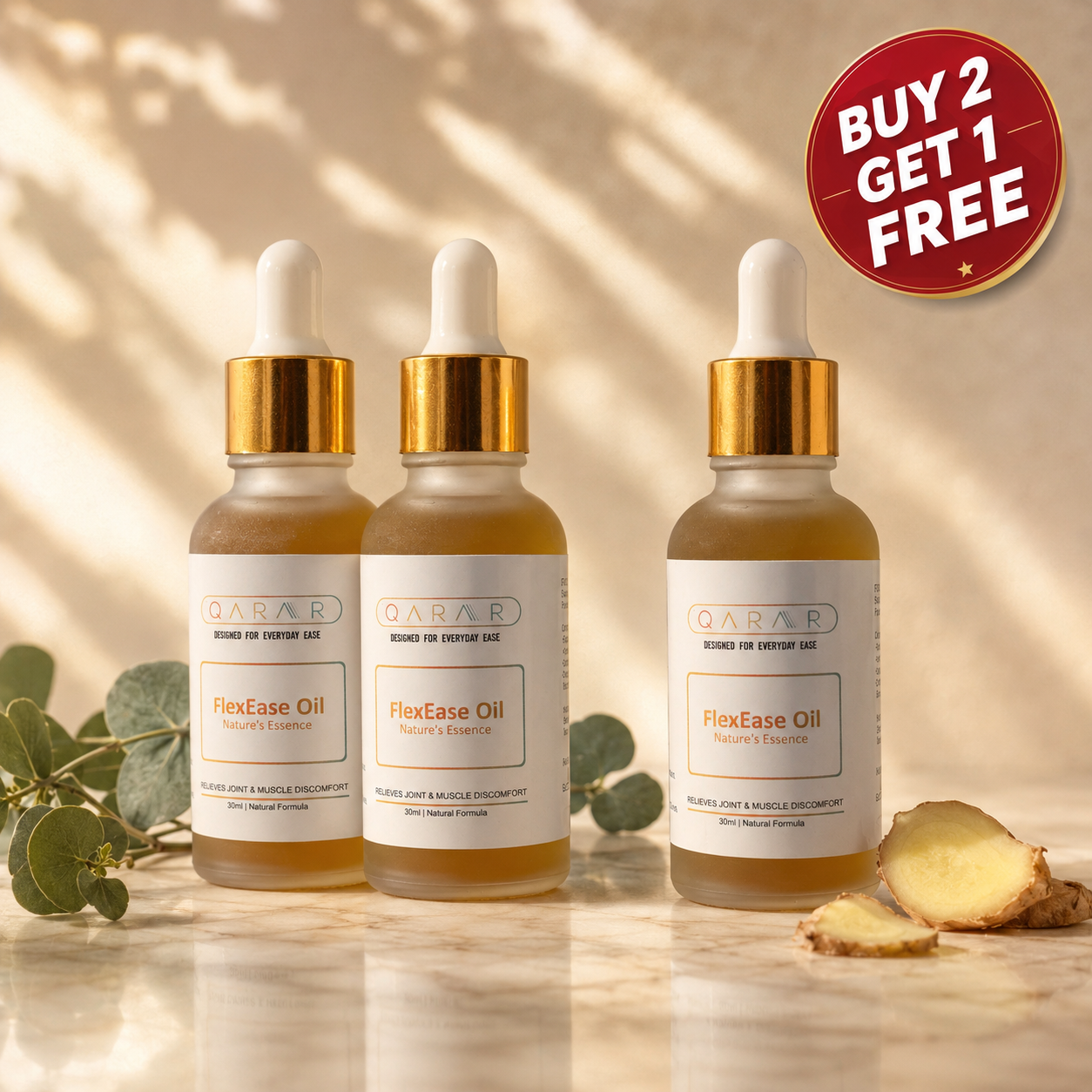 Qaraar Signature Joint & Muscle Pain Relief Oil