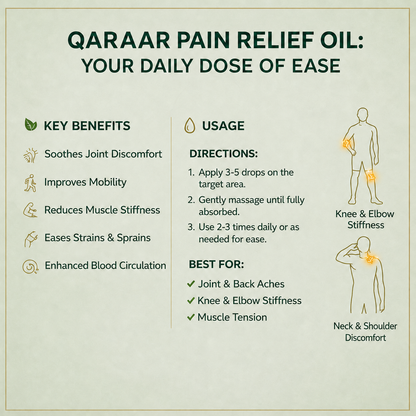 Qaraar Signature Joint & Muscle Pain Relief Oil